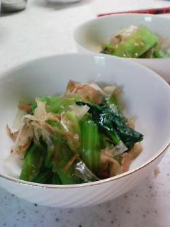 超簡単&超さっぱり 青菜の副菜-レシピのメイン写真