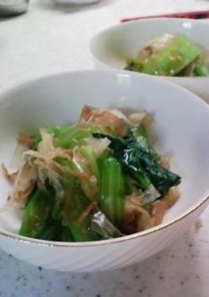 超簡単&超さっぱり 青菜の副菜-レシピのメイン写真