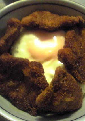 市販のうなぎのたれで美味し〜い☆カツ丼♪-レシピのメイン写真