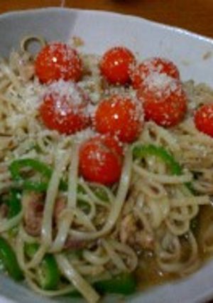 パスタ風稲庭うどん-レシピのメイン写真