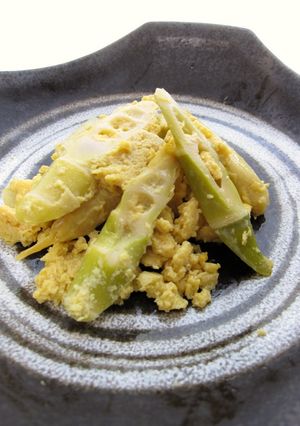 淡竹（はちく）の卵とじ♫･*:-レシピのメイン写真