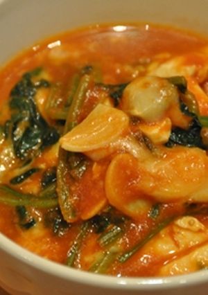 お豆腐のとろぉ～りチーズトマトスープ-レシピのメイン写真