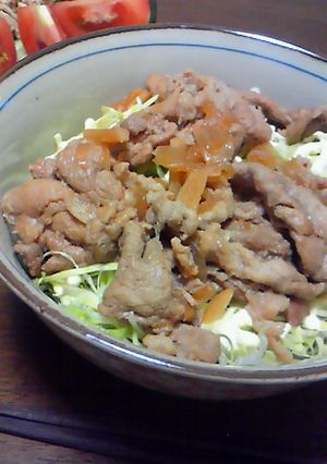 スタミナ豚丼-レシピのメイン写真