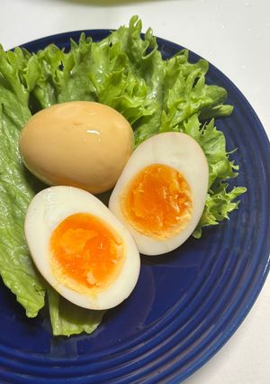 簡単味付けたまご-レシピのメイン写真