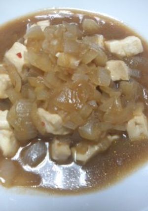 お豆腐のネギだくピリ辛味噌煮☆-レシピのメイン写真