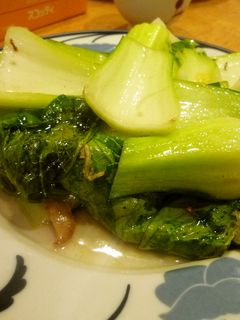 青梗菜のシンプル塩炒め-レシピのメイン写真