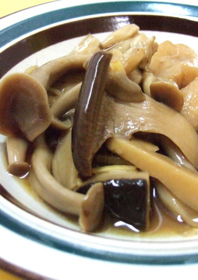 箸休めに☆お麩も一緒♪きのこの佃煮-レシピのメイン写真