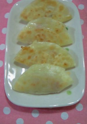 たまねぎとベーコンの餃子-レシピのメイン写真