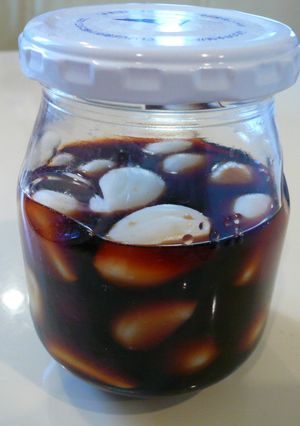 漬物好きの新にんにくの醤油漬け-レシピのメイン写真