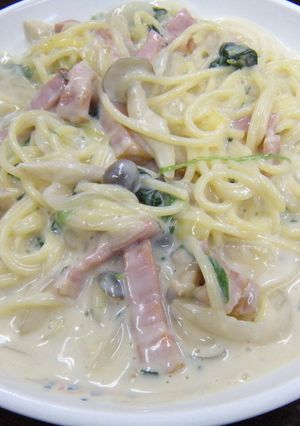 米粉で簡単クリームパスタ♡-レシピのメイン写真