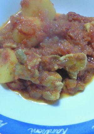 チキンとじゃがいものトマト煮-レシピのメイン写真