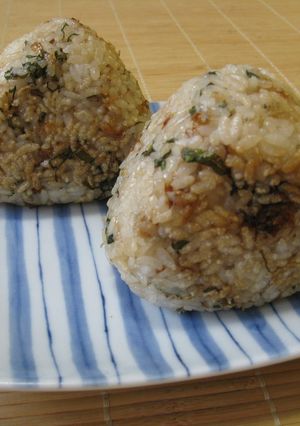 じゃことしそとおかかの焼きおにぎり-レシピのメイン写真