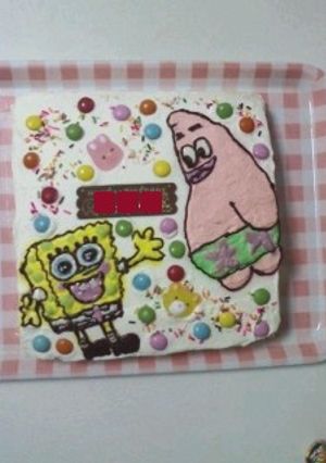 ☆誕生日のキャラケーキ☆-レシピのメイン写真