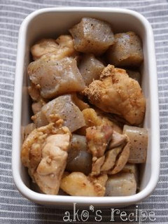 常備菜にも!こんにゃくと鶏のうまうま煮-レシピのメイン写真