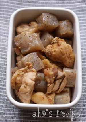 常備菜にも！こんにゃくと鶏のうまうま煮-レシピのメイン写真
