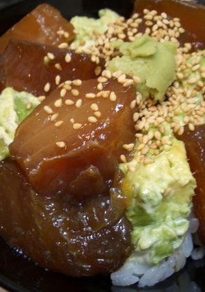 安いマグロでおいしいマグロ丼♪-レシピのメイン写真