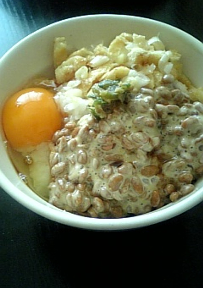 ❀納豆♪葱♫マヨ♬うちの卵かけご飯❀-レシピのメイン写真