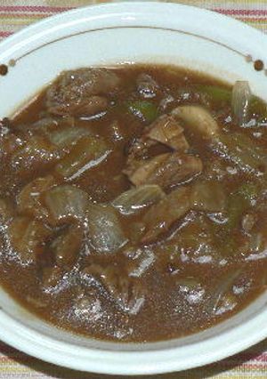 牛すじ肉たっぷりのハヤシライスソース-レシピのメイン写真
