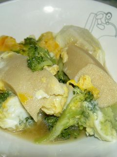 ブロッコリーと高野豆腐の卵とじ-レシピのメイン写真