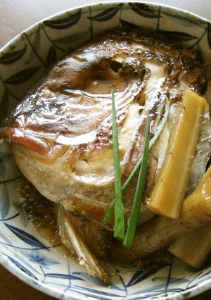 鯛のあら炊き-レシピのメイン写真