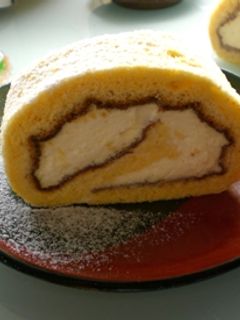 しっとりロールケーキ*京都のお味噌風味-レシピのメイン写真