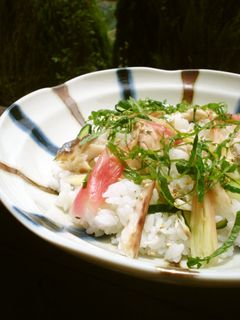 みょうが✿鯵の干物でちらし寿司-レシピのメイン写真
