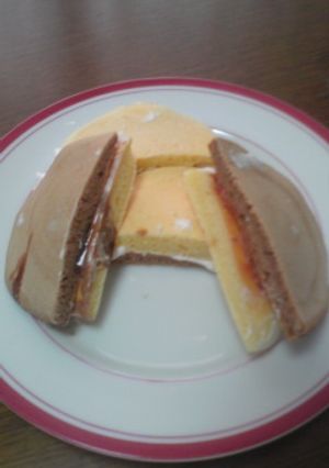 ◇◆◇ ２色 パンケーキ ◆◇◆-レシピのメイン写真