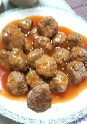 簡単肉団子-レシピのメイン写真