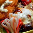 *彼のお弁当* 目玉バーベキュー丼★