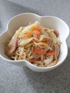 そうめん マヨ炒め〜♪-レシピのメイン写真