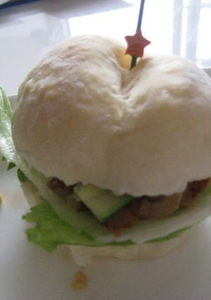 美味！ちくわﾂﾅﾏﾖﾊﾞｰｶﾞｰ♡-レシピのメイン写真