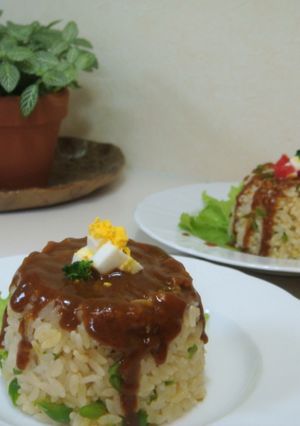 カレーがいっぱい♡　ケーキカレー♫-レシピのメイン写真