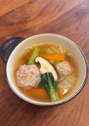 肉団子の中華スープ-レシピのメイン写真