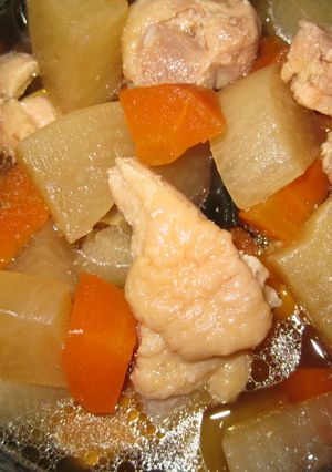 鶏もも肉と大根の炊いたん-レシピのメイン写真