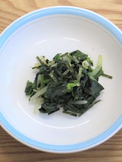 (保育所)ほうれん草の海苔和え-レシピのメイン写真