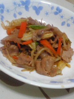 定食屋さんチックな肉野菜炒め-レシピのメイン写真