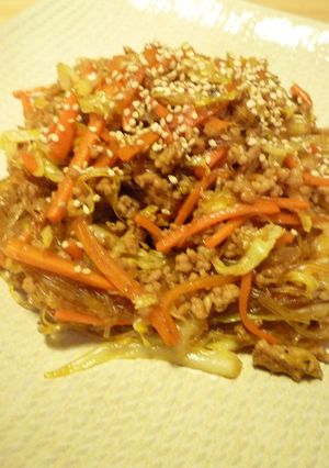 麻婆野菜春雨-レシピのメイン写真