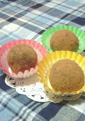 ダイエット中の偽トリュフ♪-レシピのメイン写真