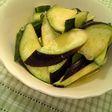 水茄子のカレーマリネ