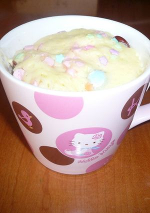超★簡単♪マグカップde蒸しケーキ+*-レシピのメイン写真