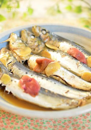 圧力鍋で骨まで柔らか～イワシの梅酢煮♪-レシピのメイン写真