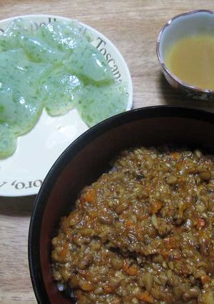 お肉なし　美味しい納豆坦々-レシピのメイン写真