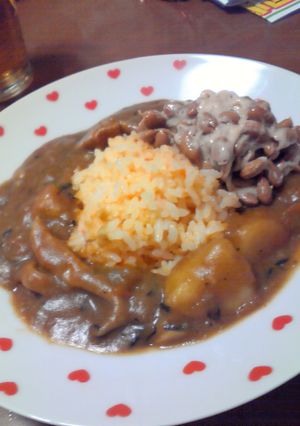 納豆好きのカレーの食べ方☆-レシピのメイン写真