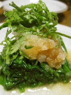 ほうれん草と大葉のおひたし-レシピのメイン写真