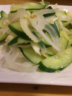 さっぱり 梅ドレッシングサラダ-レシピのメイン写真