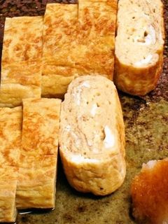 だし巻き玉子(厚焼き玉子)-レシピのメイン写真
