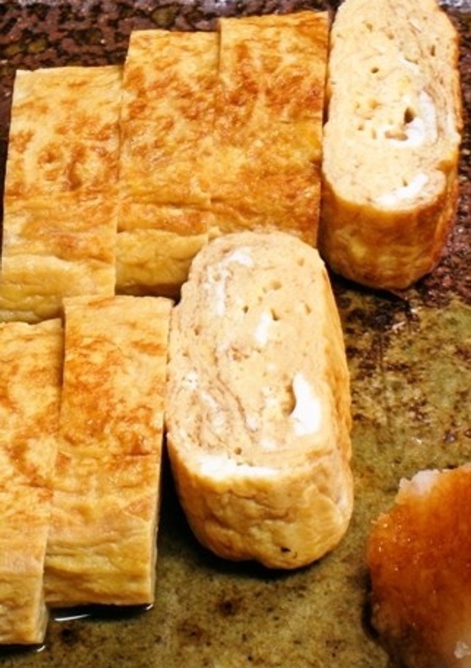 だし巻き玉子(厚焼き玉子)-レシピのメイン写真