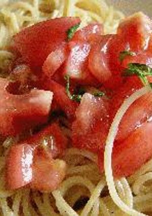 ★バジルとトマトのパスタ★-レシピのメイン写真