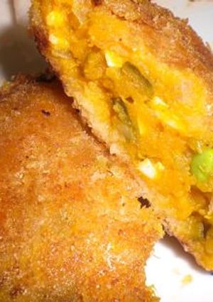 カレー風味かぼちゃコロッケ-レシピのメイン写真