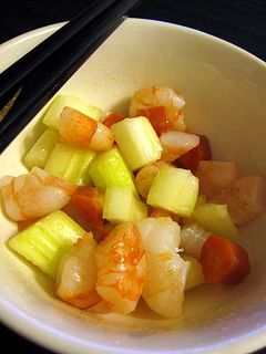 エビとセロリとニンジンの和えもの-レシピのメイン写真